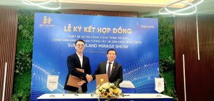 Mũi Né Summerland - Lễ ký kết Hợp đồng thi công sân khấu nhạc nước Summerland Mirage Show
